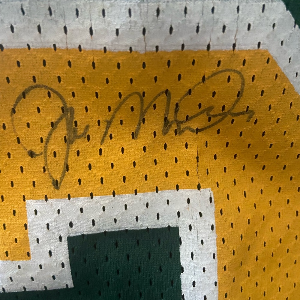 Joe Montana autographed #3 Norte Dame